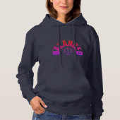 Uitgebalanceerde hoodie voor vrouwen (Voorkant)