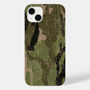 Uitgebleekte groene camouflage Case-Mate iPhone case