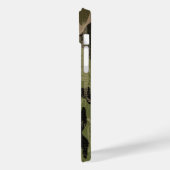 Uitgebleekte groene camouflage Case-Mate iPhone case (Achterkant / Links)