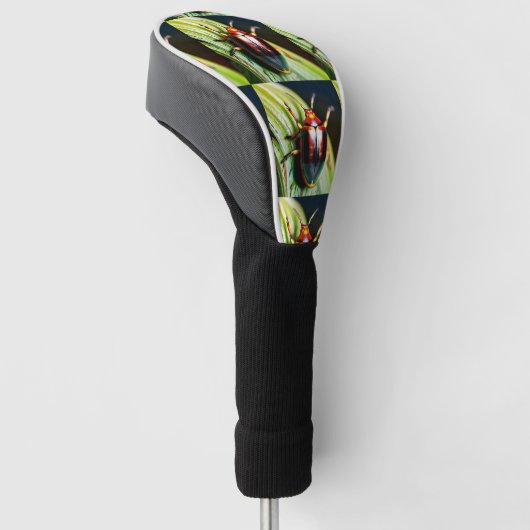 Uitgebrand Golfheadcover (Schuin)