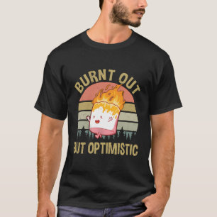 uitgebrande maar optimistische Vintage T-shirt