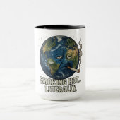 uitgebrande planeetenergie mok (Midden)