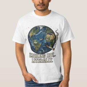 uitgebrande planeetenergie t-shirt