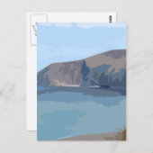 Uitgebreid Briefkaart met deco-stijl (Voorkant / Achterkant)