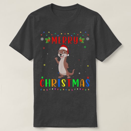 Uitgebreid design met kerstpajama t-shirt (Design voorkant)