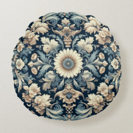 Uitgebreid en ingewikkeld  patroon rond kussen