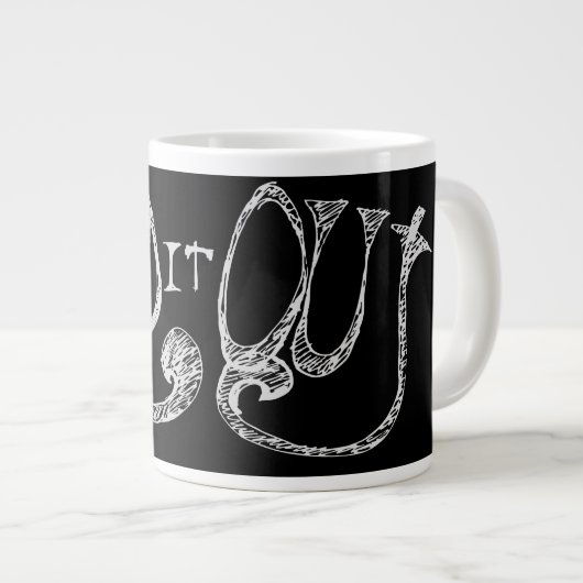 Uitgebreid Grote Koffiekop (Voorkant rechts)