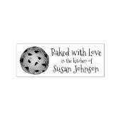 Uitgebreid met liefdesgerichte chocolade-chips rubberstempel (Afrduk)