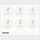 Uitgebreid met speciale liefdesStickers Ronde Sticker (Vel)