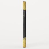 *~* Uitgebreid monogram goud & zwart alkboard Case-Mate iPhone Case (Achterkant/rechts)