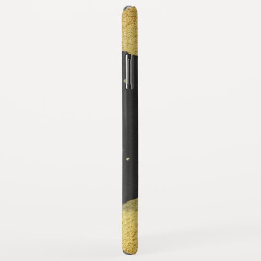 *~* Uitgebreid monogram goud & zwart alkboard Case-Mate iPhone Case (Achterkant/rechts)