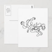 Uitgebreid oppervlak briefkaart (Voorkant / Achterkant)