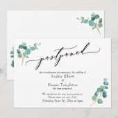 Uitgebreid Uitstel Huwelijksaankondiging met Eucal Kaart (Voorkant / Achterkant)