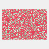 Uitgebreid vakantiegranspappapier inpakpapier vel (Voorkant 3)