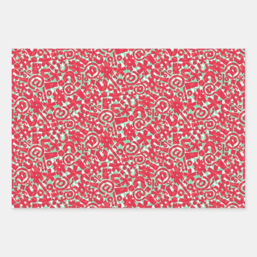 Uitgebreid vakantiegranspappapier inpakpapier vel (Voorkant 2)