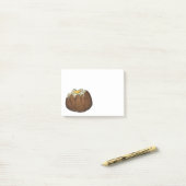 Uitgebreide aardappel met boteraardappelen post-it® notes (Op bureau)