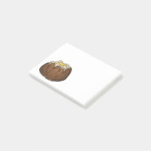 Uitgebreide aardappel met boteraardappelen post-it® notes (Schuin)