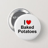 Uitgebreide aardappelen ronde button 5,7 cm (Voorkant /achterkant)