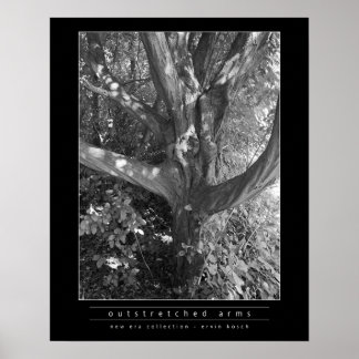 Uitgebreide arm poster