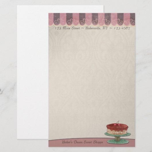 Uitgebreide artikelen briefpapier (Voorkant / Achterkant)