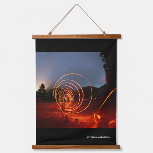 Uitgebreide blunderwandkunst hangend wandkleed (Voorkant)