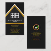 Uitgebreide bouwwerkzaamheden voor Gold Roof Home Visitekaartje (Voorkant / Achterkant)