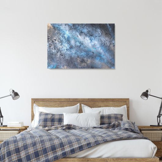 Uitgebreide Canvas Print Noir (Insitu (Slaapkamer))