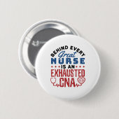 Uitgebreide CNA Certified Nursing Assistant Ronde Button 5,7 Cm (Voorkant /achterkant)