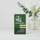 Uitgebreide Emerald Layer Bronze-tabs Visitekaartje (Staand voorkant)