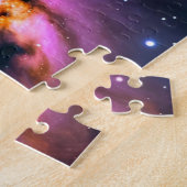 Uitgebreide en elegante ruimtekunst legpuzzel (Zijkant)