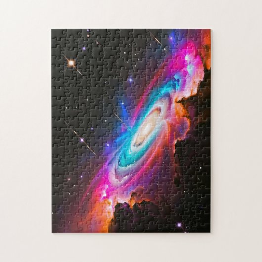 Uitgebreide Fantasy Black Hole Unieke Gift Legpuzzel (Verticaal)
