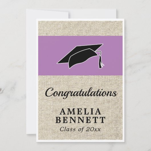 Uitgebreide felicitaties Afstuderen Afstuderen Pet Kaart (Voorkant)