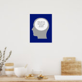 Uitgebreide gedachtengedachte citaat poster (Keuken)