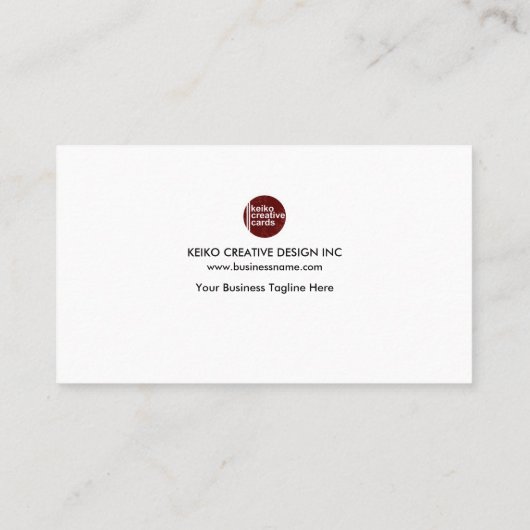 Uitgebreide Gele Oversize Name CEO Visitekaartje (Achterkant)