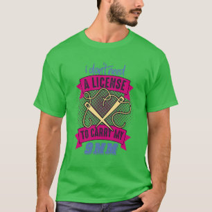 Uitgebreide haken en creatief netwerk (15) t-shirt