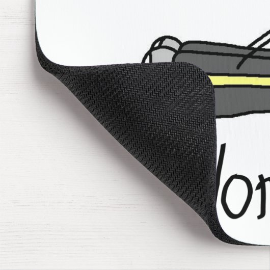 Uitgebreide ijkfiguur Mousepad Muismat (Hoek)