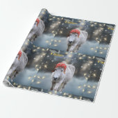 Uitgebreide IJslandse Winterhoiday Gift Wrap Cadeaupapier (Uitgerold)
