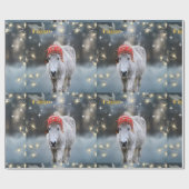 Uitgebreide IJslandse Winterhoiday Gift Wrap Cadeaupapier (Vlak)