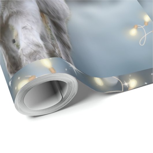 Uitgebreide IJslandse Winterhoiday Gift Wrap Cadeaupapier (Rol Hoek)