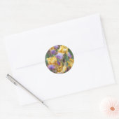Uitgebreide iris ronde sticker (Envelop)