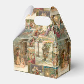 Uitgebreide  kerstbekkencollage bedankdoosjes (Voorkant Zijde)