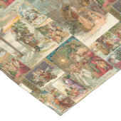 Uitgebreide  kerstbekkencollage lange tafelloper (Hoek)