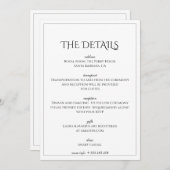 Uitgebreide klassieke tekst gebaseerd op de detail kaart (Voorkant / Achterkant)