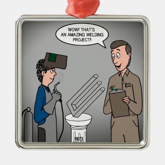 Uitgebreide lassen metalen ornament (Voorkant)