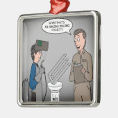 Uitgebreide lassen metalen ornament (Links)