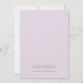 Uitgebreide Lila aankondiging (Achterkant)