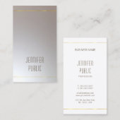 Uitgebreide, moderne design glamour met unieke vor visitekaartje (Voorkant / Achterkant)