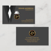 Uitgebreide, moderne Suite Professional Butler Visitekaartje (Voorkant / Achterkant)