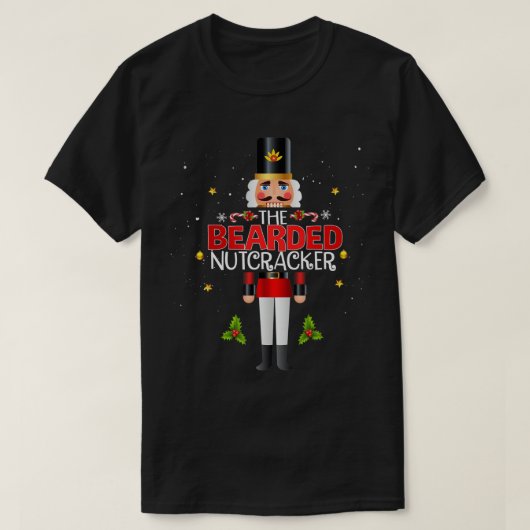 Uitgebreide Nutcracker Group Matching Family Kerst T-shirt (Design voorkant)