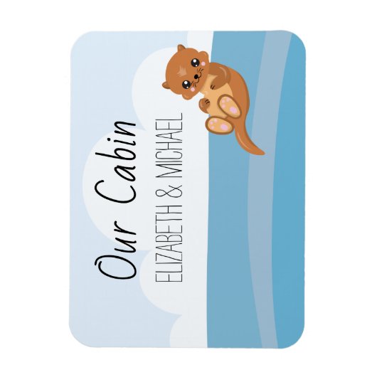 Uitgebreide Otter-Zee voor kruisdeuren Magneet (Verticaal)